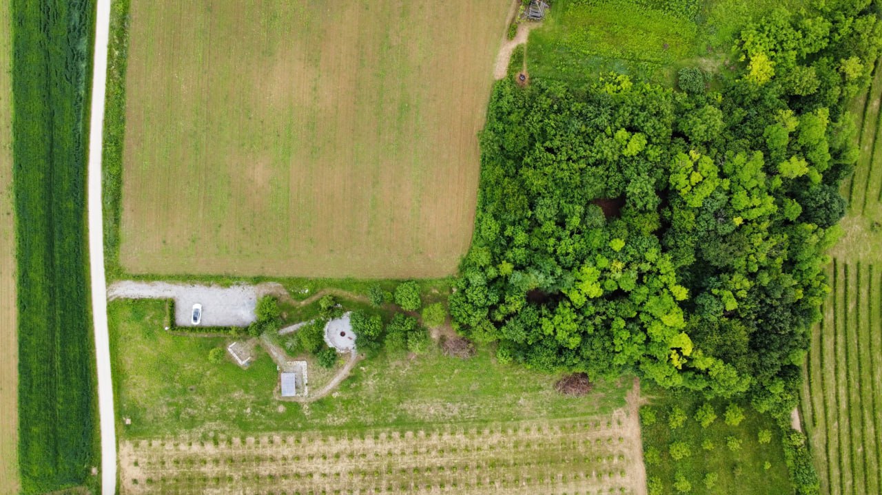 Aerial view of Dushka